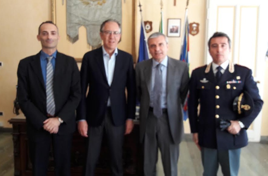 Nuovo Questore Capocasa in visita al Comune di Sanremo