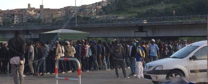 Nuovo allarme migranti a Ventimiglia: in 150 davanti alle Gianchette questa sera