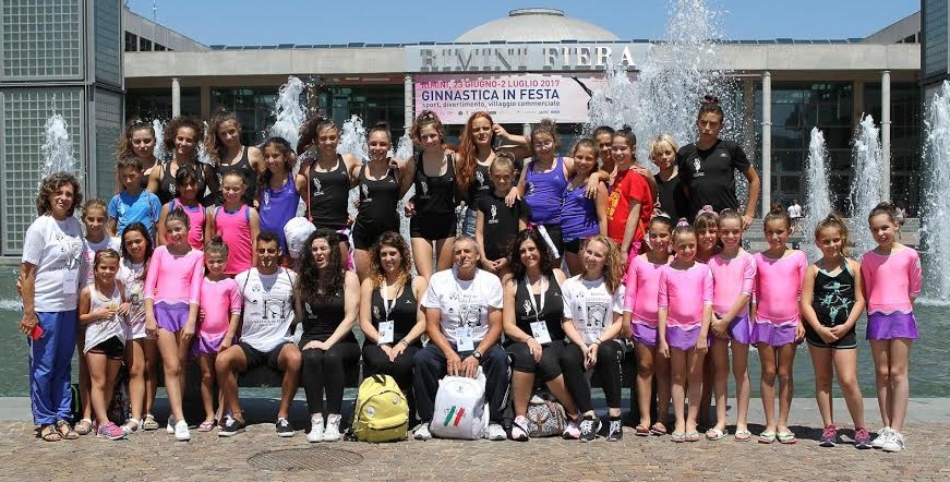 OTTIME PRESTAZIONI PER LA GINNASTICA RIVIERA DEI FIORI  A RIMINI/ 56 GLI ATLETI DELL’ASD PRESENTI