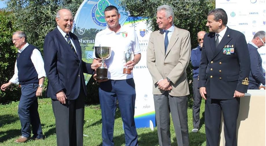 PAOLO VERNASSA CAMPIONE ITALIANO  AGLI OPEN FOR DISABLED DI GOLF