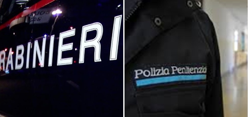 POLIZIOTTO DELLA PENITENZIARIA INVESTITO DA UN CARABINIERE: probabile regolamento di conti per una donna