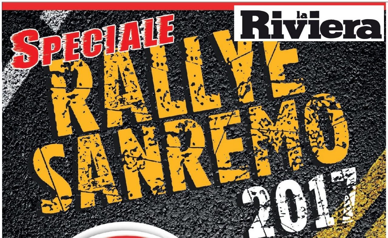 RALLYE DI SANREMO – IN EDICOLA CON LA RIVIERA L’INSERTO DI 12 PAGINE CON 200 ISCRITTI, I TEMPI DEI PASSAGGI E LE CARTINE DELLE PROVE SPECIALI