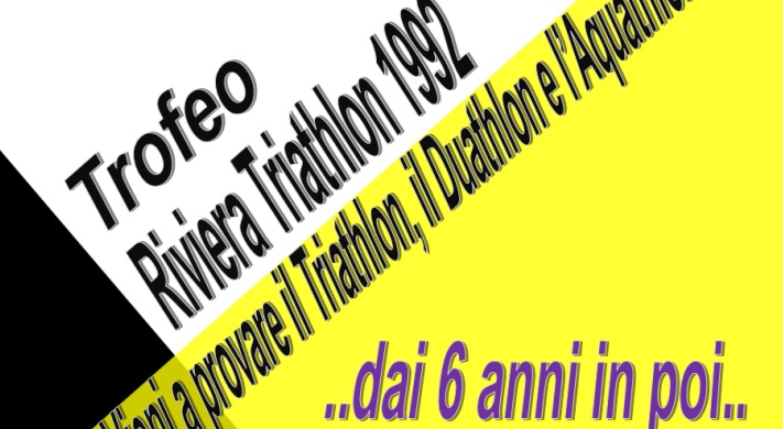 Ritorna per la seconda volta il “Trofeo Riviera Triathlon 1992”