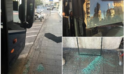 SANREMO: BUS SPAGNOLO ASSALTATO DAI LADRI IN CORSO ORAZIO RAIMONDO