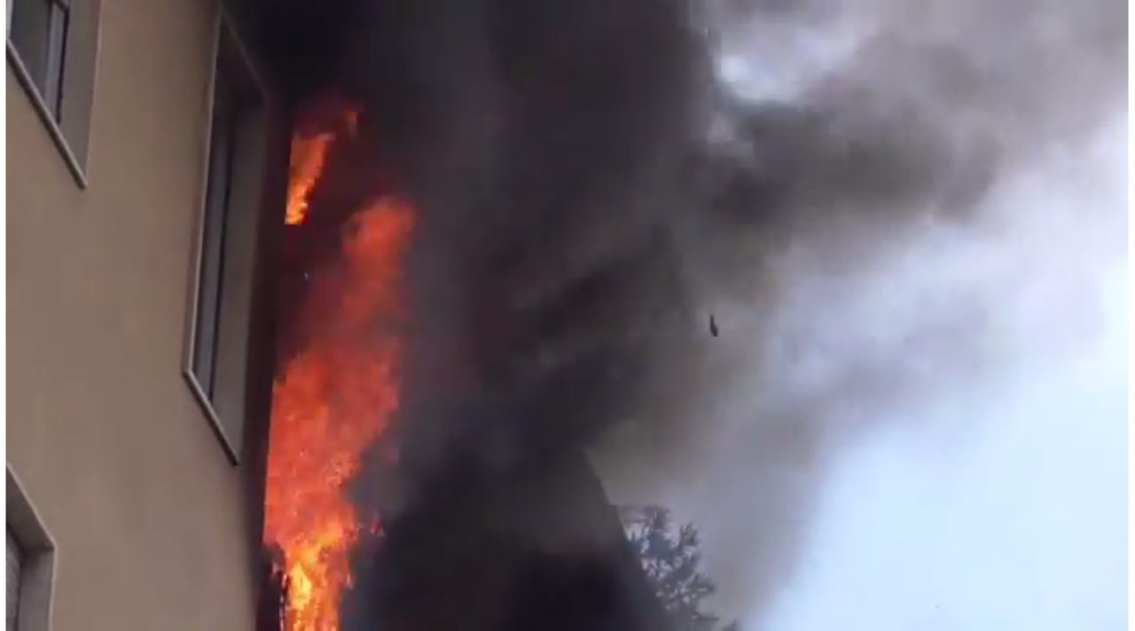 SANREMO: ECCO IL VIDEO-SERVIZIO DEL TERRIBILE INCENDIO DI STRADA MONGIOIE