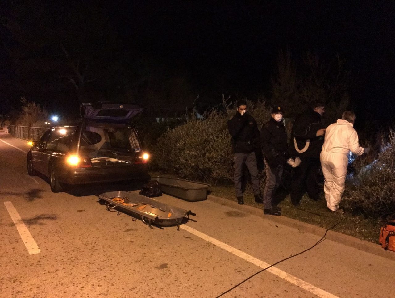 SANREMO: CORPO SCARNIFICATO IN CASOLARE CICLABILE FORSE APPARTENENTE A CLOCHARD STRANIERO