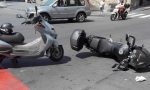 SCONTRO TRA DUE MOTO AD ARMA/ UN FERITO