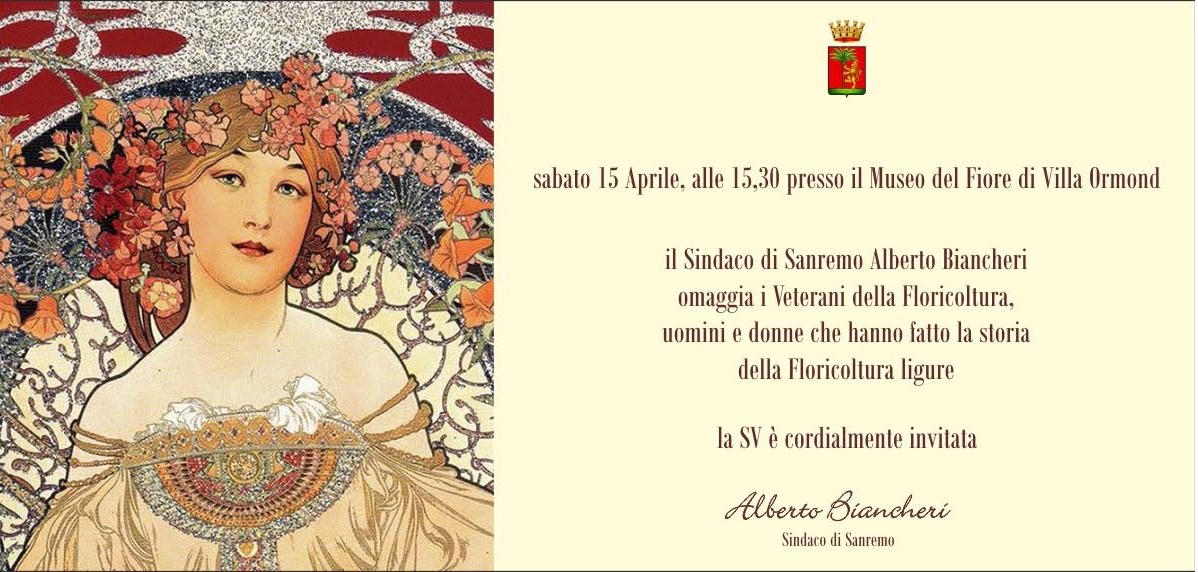 Sabato grande festa per i “Veterani della floricoltura” a Villa Ormond
