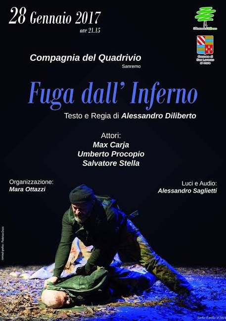 San Lorenzo al Mare: al Teatro dell’Albero arriva “Fuga dall’inferno”