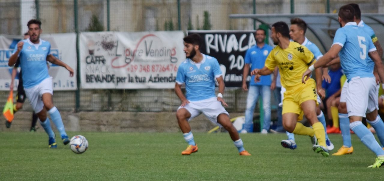 Sanremese-Sestri Levante finisce 1-1. Cabeccia nel secondo tempo evita la sconfitta casalinga