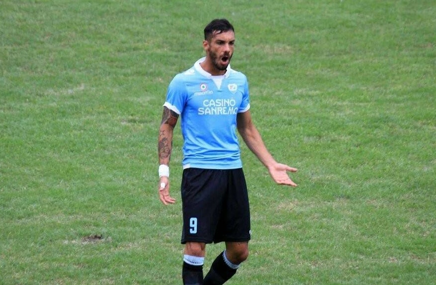 Sanremese, stagione finita per la punta Caboni
