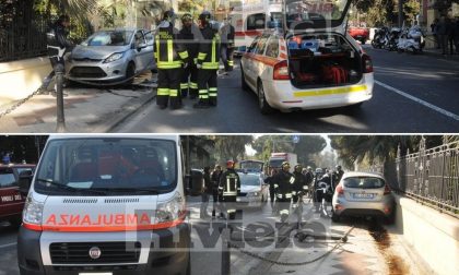 Sanremo: sfortunato protagonista dell'incidente di Corso Cavallotti ringrazia i suoi soccorritori