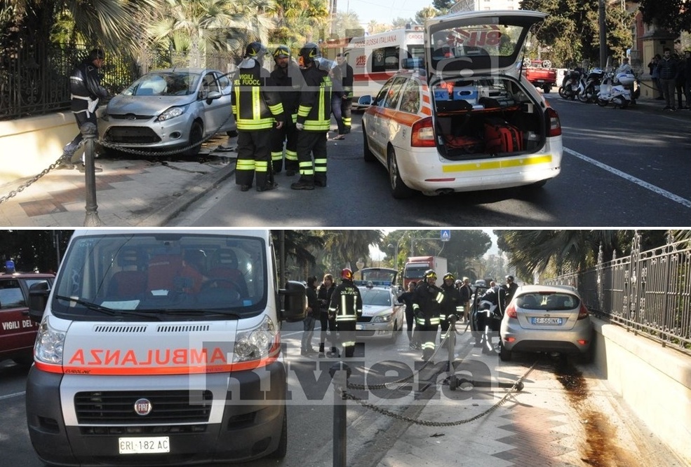 Sanremo: sfortunato protagonista dell’incidente di Corso Cavallotti ringrazia i suoi soccorritori