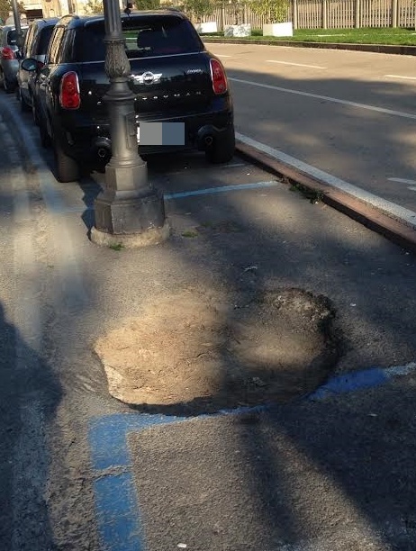 Saranno così le tanto decantate “Buche di Roma”?
