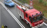 Si surriscaldano i freni di un'autocisterna che trasporta gas Gpl: principio di incendiosull'A10 a Ventimiglia