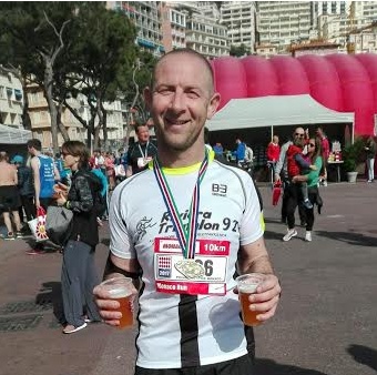 Simone Grinza si distingue alla Monaco Run: 38° su oltre 1100 partecipanti