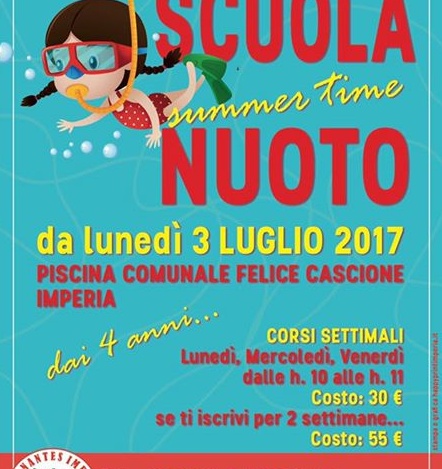 Spazio ai più giovani: arriva la “Scuola Nuoto Summer Time”