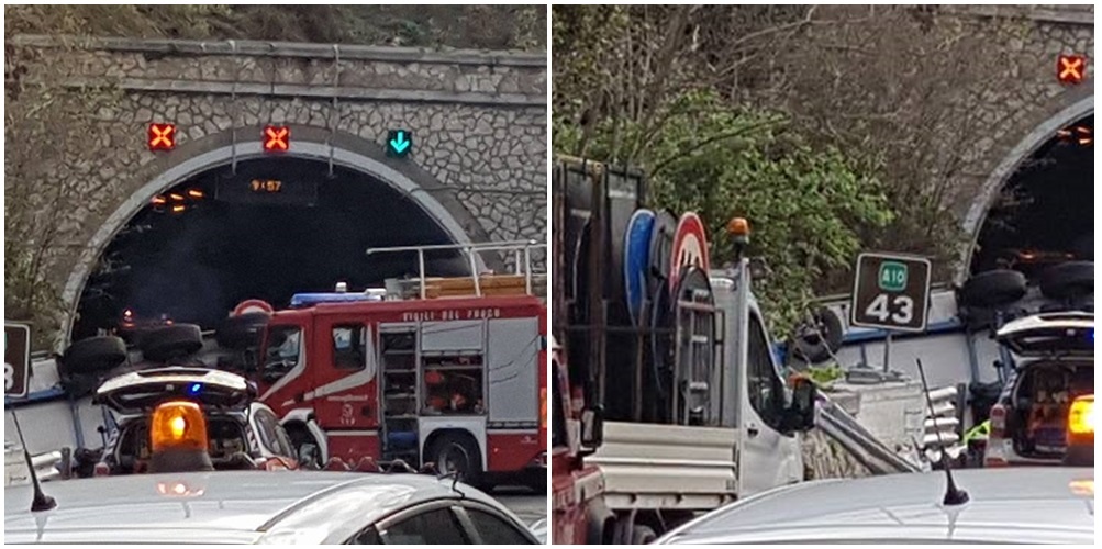 TIR TRAVOLGE CANTIERE SULL’A10 AD ALBISOLA, MORTI 2 OPERAI