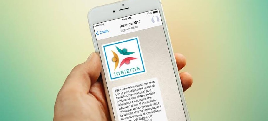 Taggia: attivo il servizio WhatsApp del candidato sindaco Mario Conio