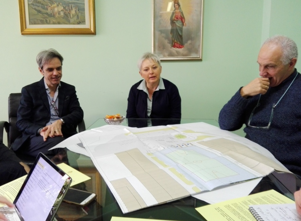 Taggia: presentato oggi il parcheggio pubblico a rotazione posto tra le due scuole del borgo