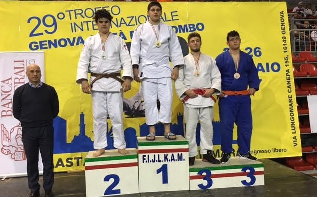 Un altro podio per Lorenzo Rossi al trofeo  di judo di Genova: per lui un ottimo secondo posto