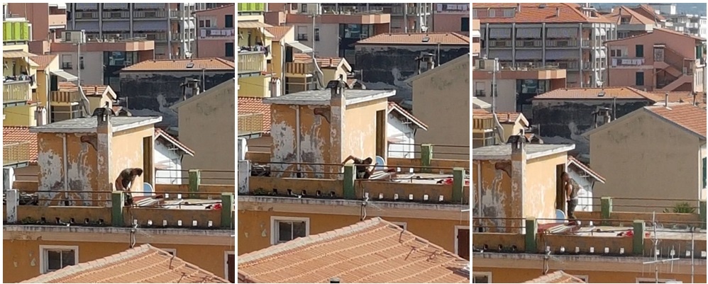 VENTIMIGLIA: L’ATTICO DELL’EX “PENSIONE AL MARE” DIVENTA UNA TOILETTE A CIELO APERTO/ LE FOTO CHOC
