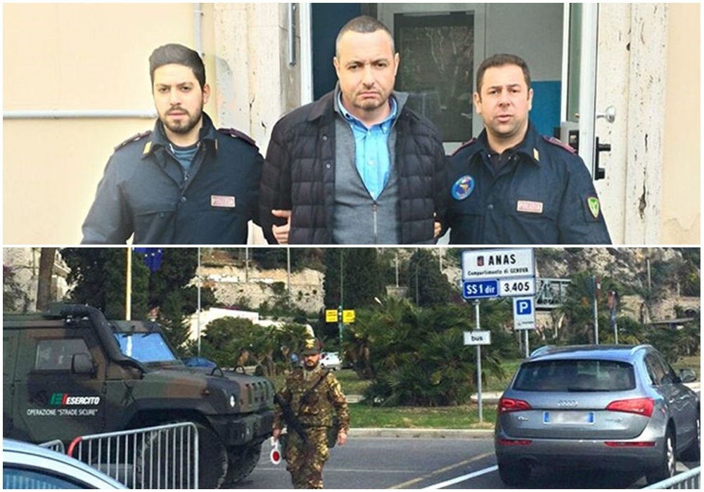 VENTIMIGLIA: LATITANTE PER OMICIDIO CONDANNATO ALL’ERGASTOLO ARRESTATO DALLA POLIZIA DI FRONTIERA