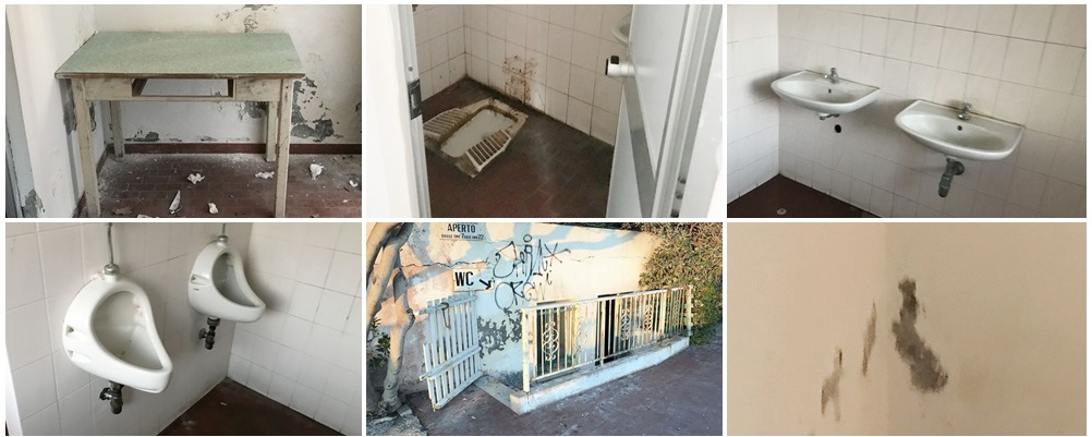 Vallecrosia: le toilette del lungomare nella bufera. Quesada: “Allarme igiene”/ FOTO DOSSIER