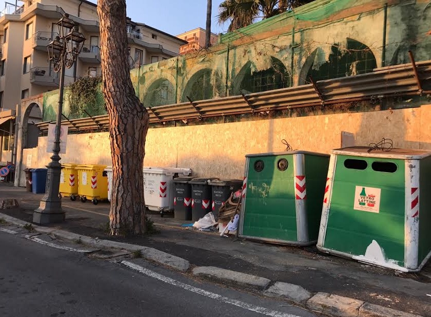 Ventimiglia, sopralluogo di Confcommercio e Docks Lanterna alla Marina di San Giusepppe