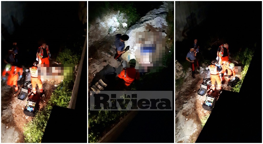 Scoperto a rubare in una villetta vola nel torrente, durante la fuga: è grave