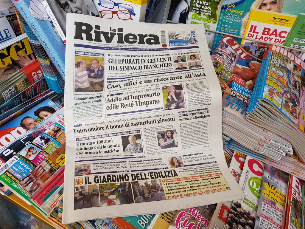Curiosità, inchieste e interviste da leggere sul settimanale La Riviera da oggi in edicola