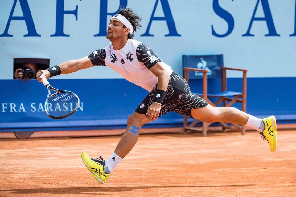 Fabio Fognini travolge Zekic e raggiunge i quarti al torneo Atp di Kitzbuhel