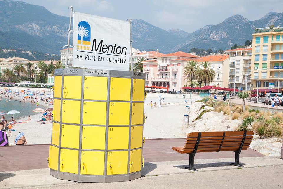 Contro i furti in spiaggia Mentone si “inventa” gli armadietti di sicurezza