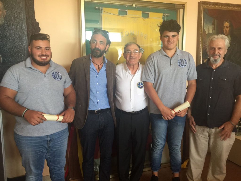 Judoka Samuele Della Torre e Lorenzo Rossi premiati dal sindaco di Taggia