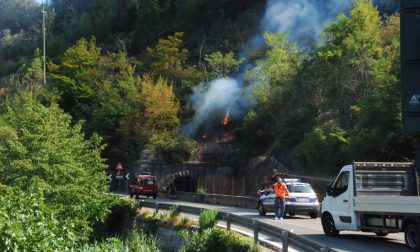 Incendi: bruciati 80 ettari a Olivetta, cinque fronti attivi in Liguria