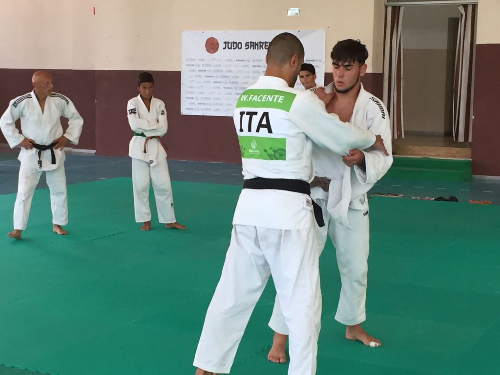 Judoka della Nazionale Walter Facente per due giorni di allenamenti a Sanremo