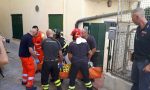 Cade dal terzo piano, gravissima donna di Sanremo. Allertato l'elisoccorso / Foto e video dei soccorsi