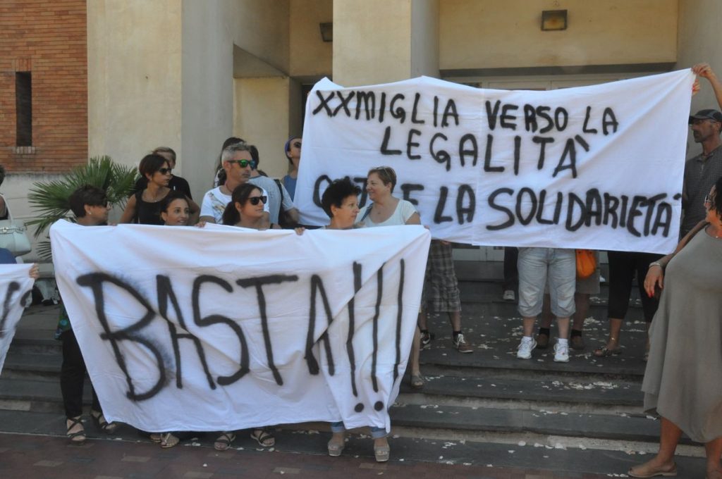 Manifestazione Debora Murante migranti Ventimiglia 12 agosto 2017_09