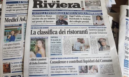 Curiosità, inchieste, personaggi e tante notizie da leggere sul settimanale La Riviera in edicola da oggi