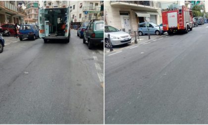 Anziano cade in casa. Mobilitazione di soccorsi e strada bloccata