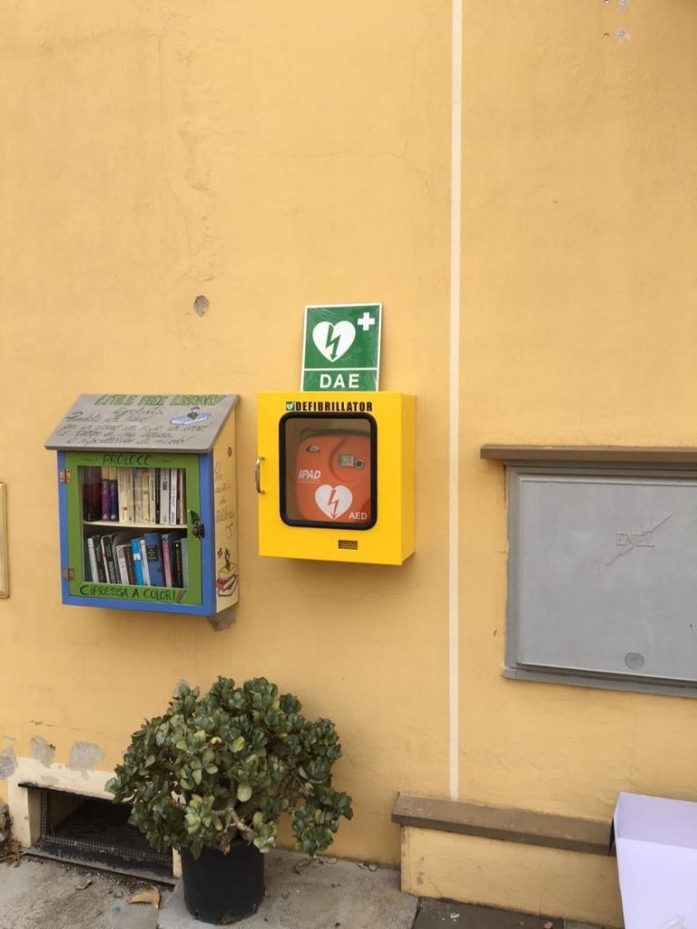 Un nuovo defibrillatore a Ventimiglia