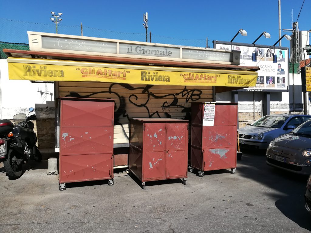 Addio all’edicola di Via Padre Semeria. A settembre verrà “smantellata”