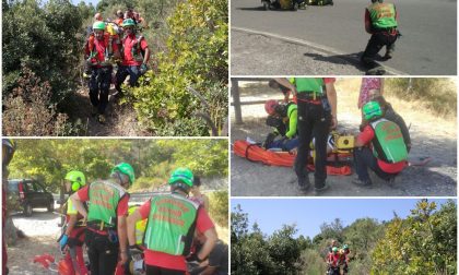 Virata troppo stretta: parapendista 63enne cade a Sanremo, salvato da Soccorso alpino e 118