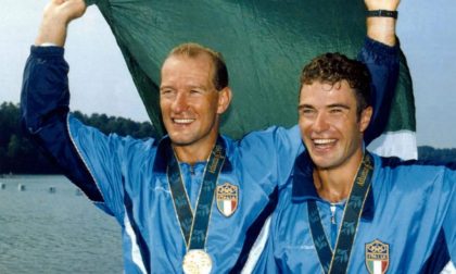 Una giornata con gli "oro" olimpici di canoa Antonio Rossi e Daniele Scarpa