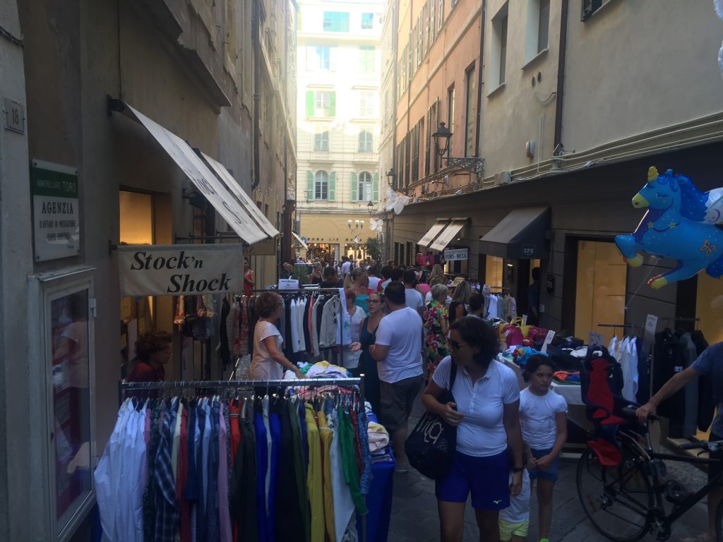 Due giorni di “Saldi di Gioia” a Sanremo