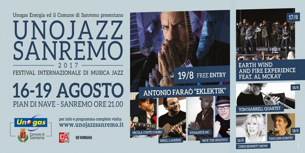Cresce l’attesa per “UnoJazz Sanremo 2017”