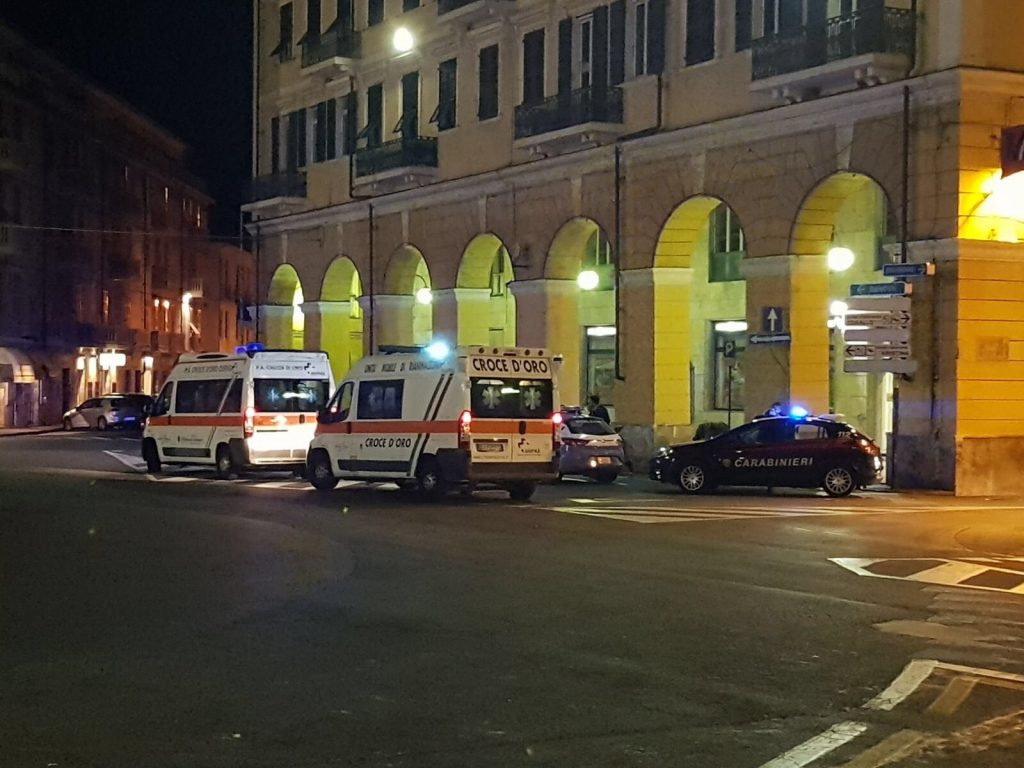 Per la rissa di piazza Dante, a Imperia, una denuncia della polizia