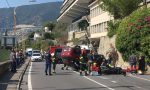 Auto si capotta sull'Aurelia coinvolte altre due auto e uno scooter / traffico bloccato