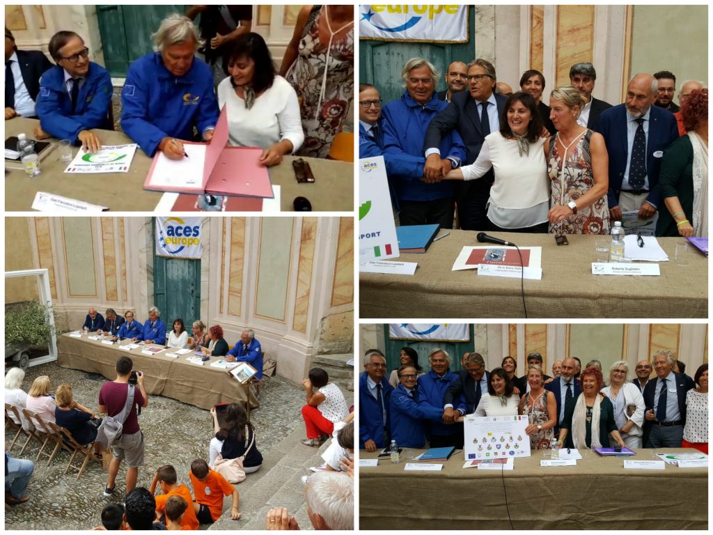 Progetto “Arco del Benessere” candidato per “European Community of Sport 2019”- Oggi la visita degli ispettori