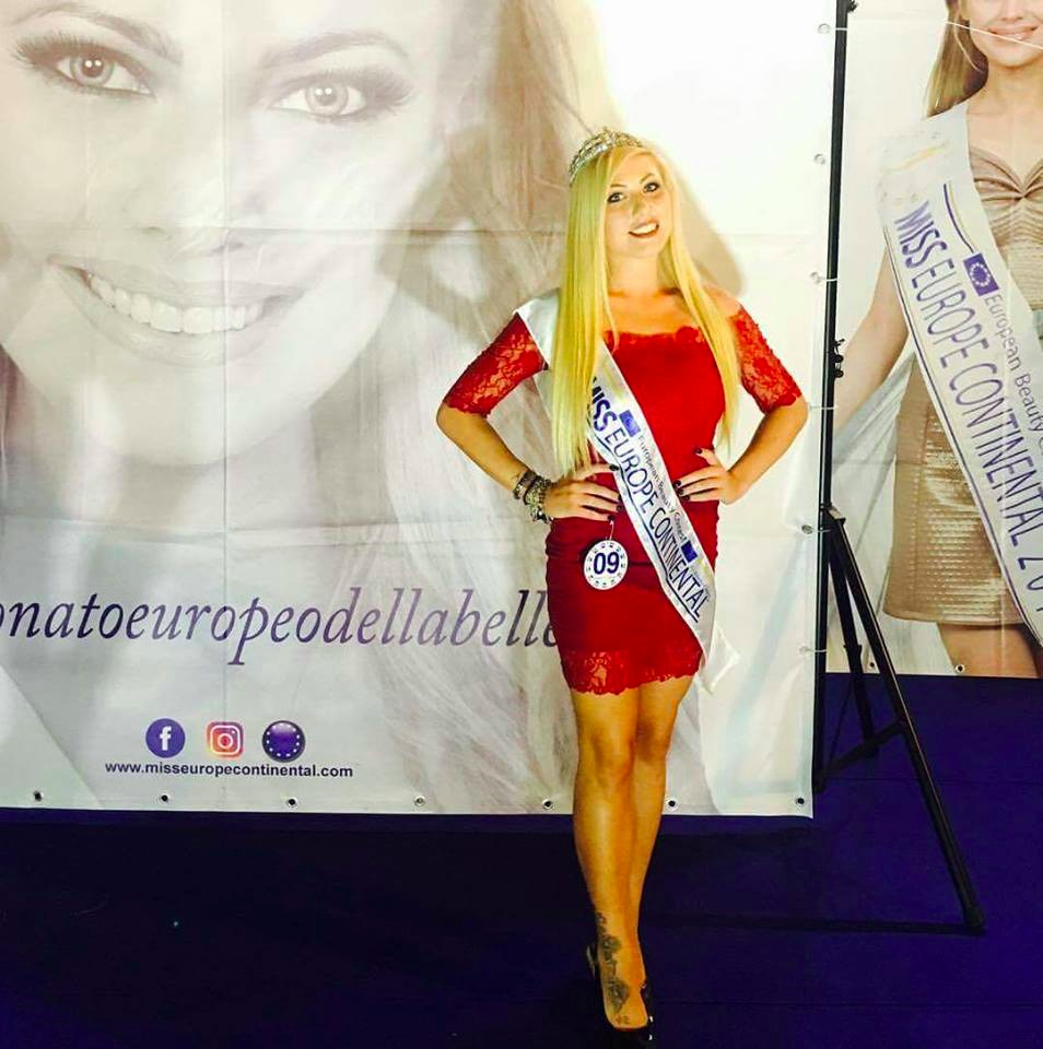 Linda Massaro Miss Europe Continental Liguria 20174